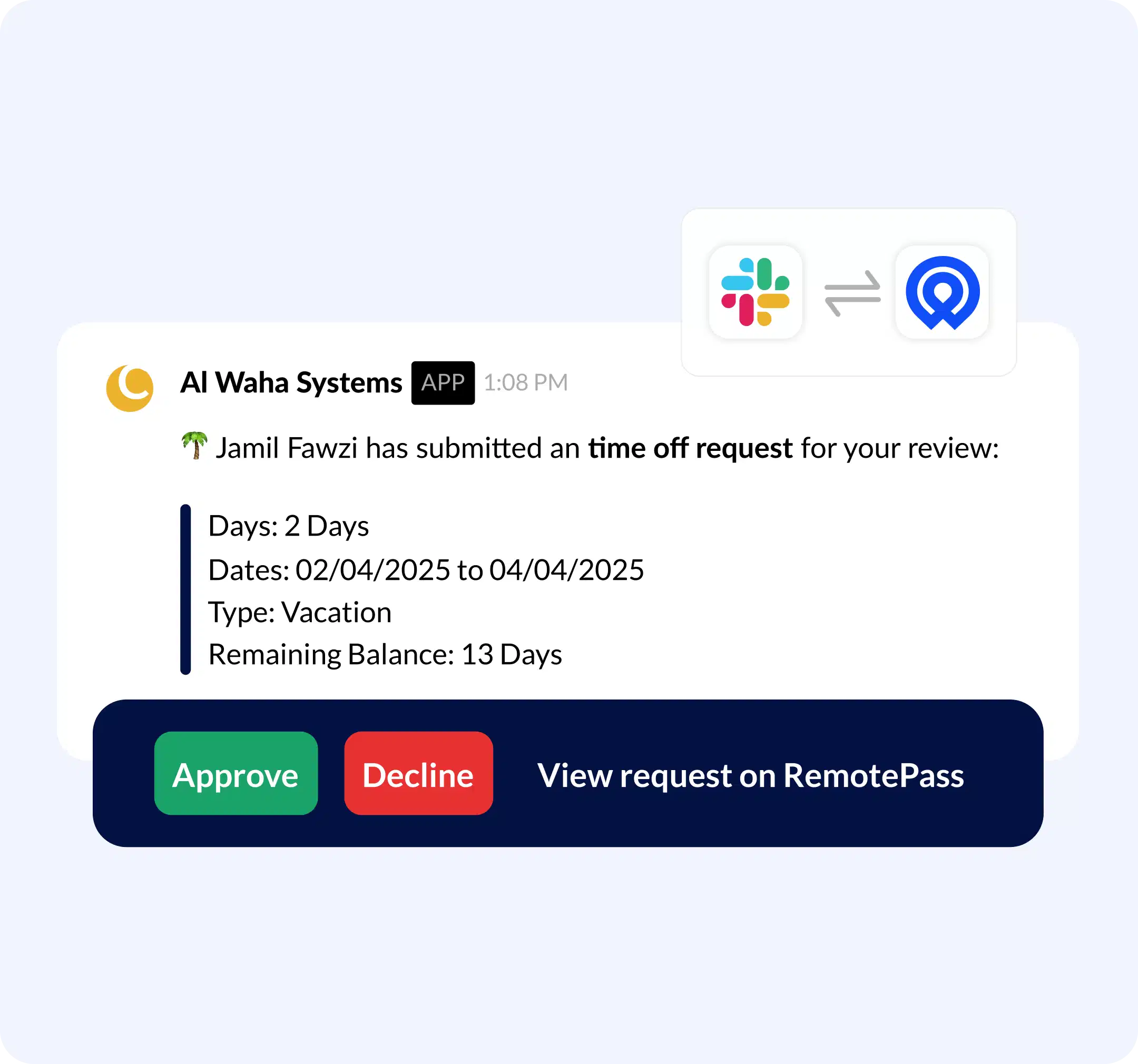 Slack Integration