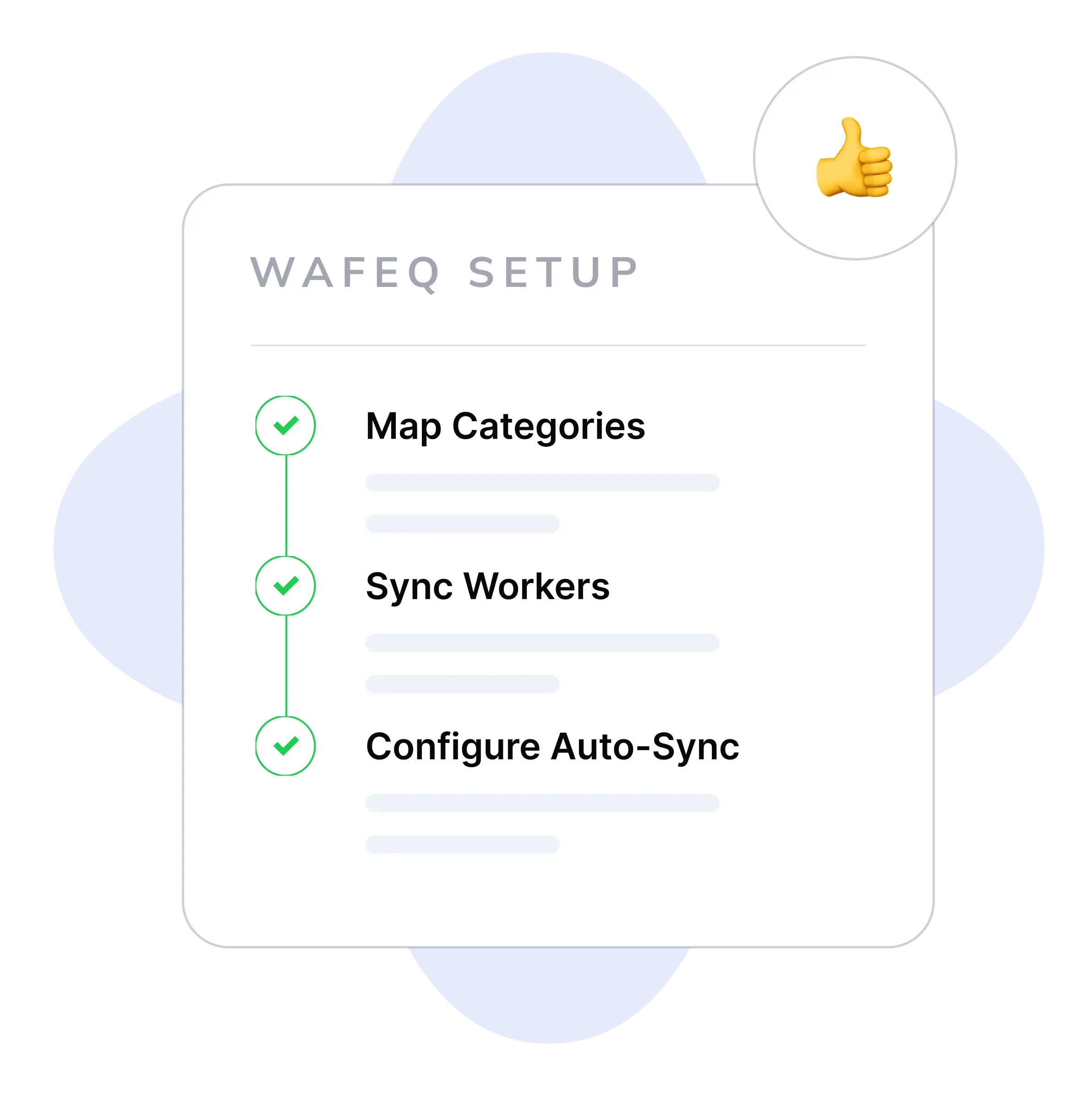 Simple setup process