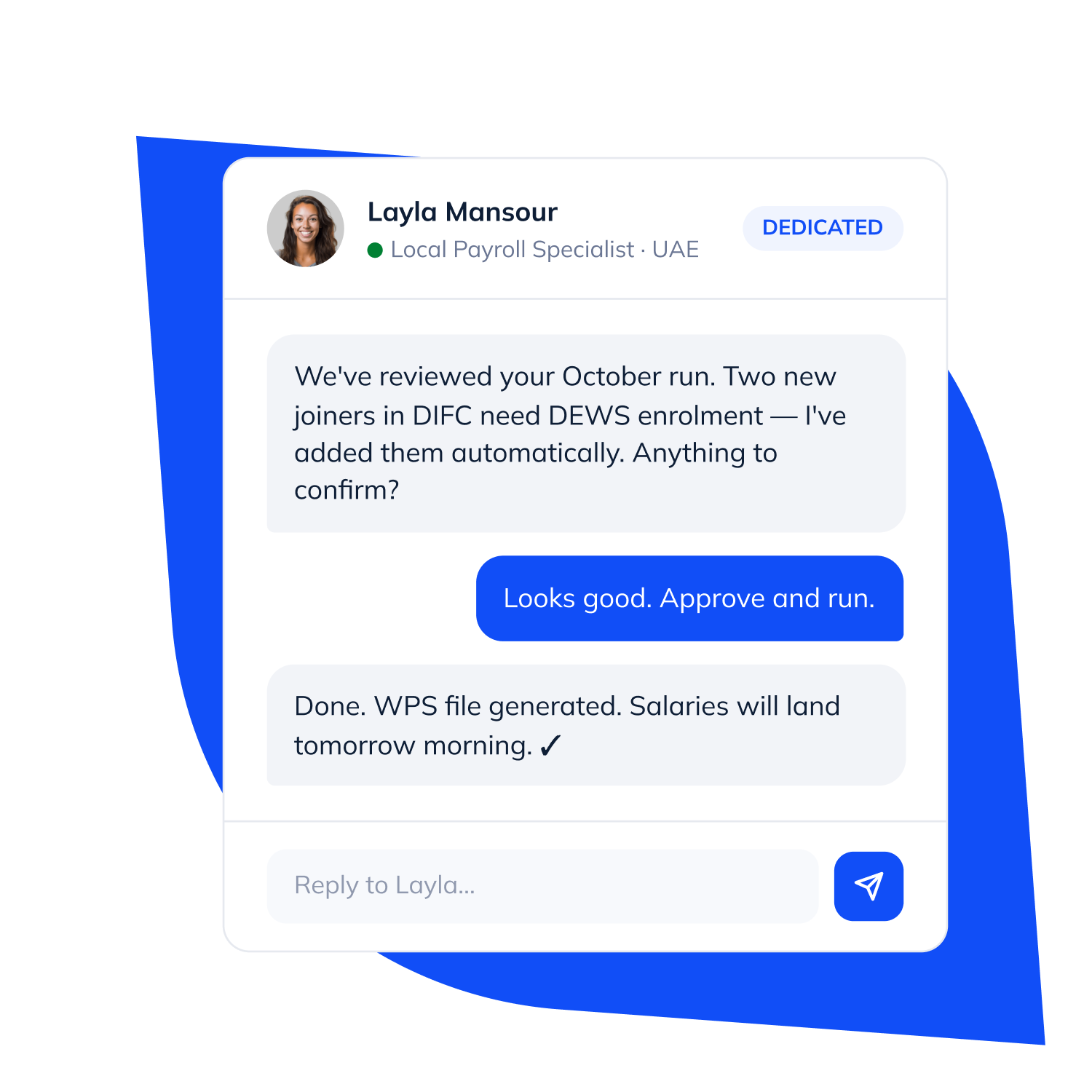 Talk to a RemotePass payroll specialist